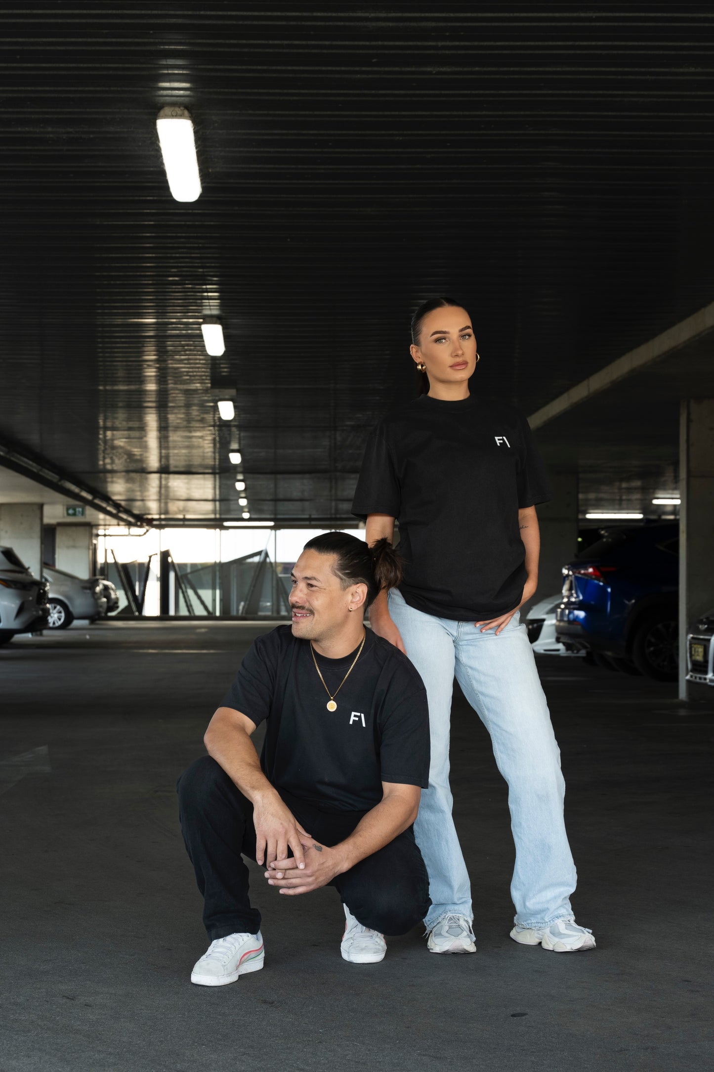 Oversized Tee Faded Black (Made-To-Order) - FAULTLINE THE LABEL - Faultline The Label