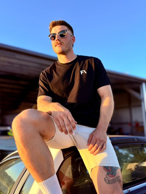 Classic Tee Black (Made-To-Order) - FAULTLINE THE LABEL - FAULTLINE THE LABEL