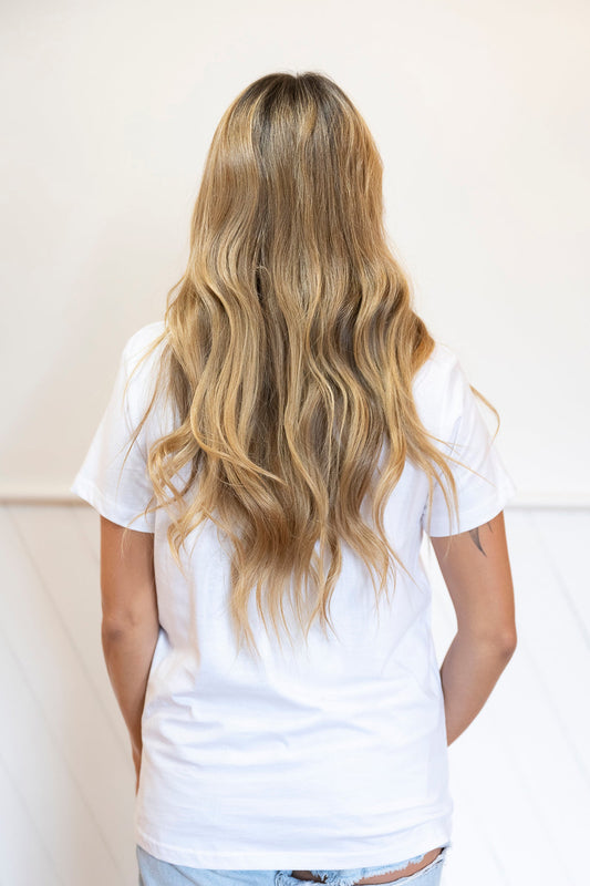 Woman's Basic Tee White - FAULTLINE THE LABEL