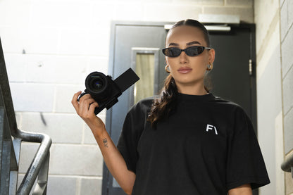Oversized Tee Faded Black (Made-To-Order) - FAULTLINE THE LABEL  - Faultline The Label