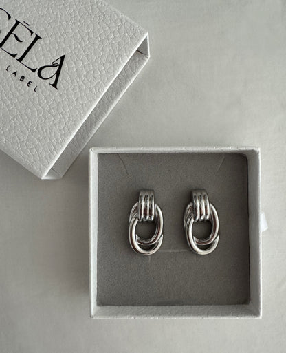 Harper Earrings - Silver