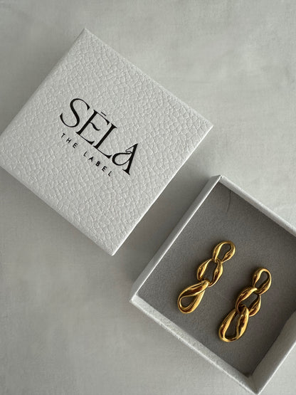 Emma Earrings - Gold