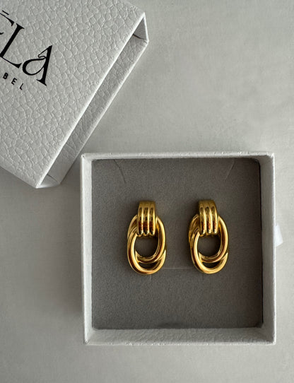 Harper Earrings - Gold