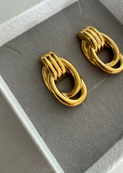 Harper Earrings - Gold