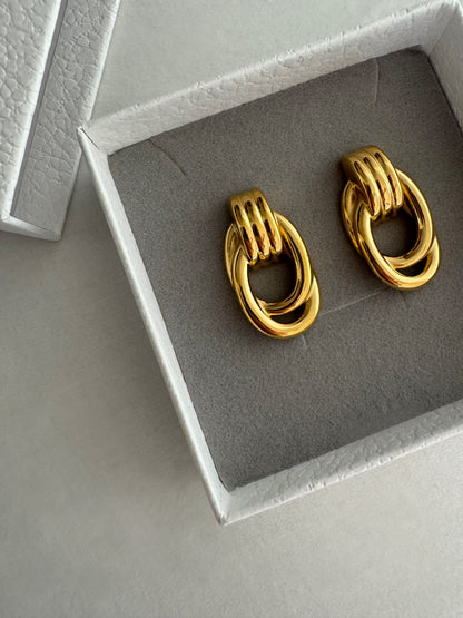 Harper Earrings - Gold